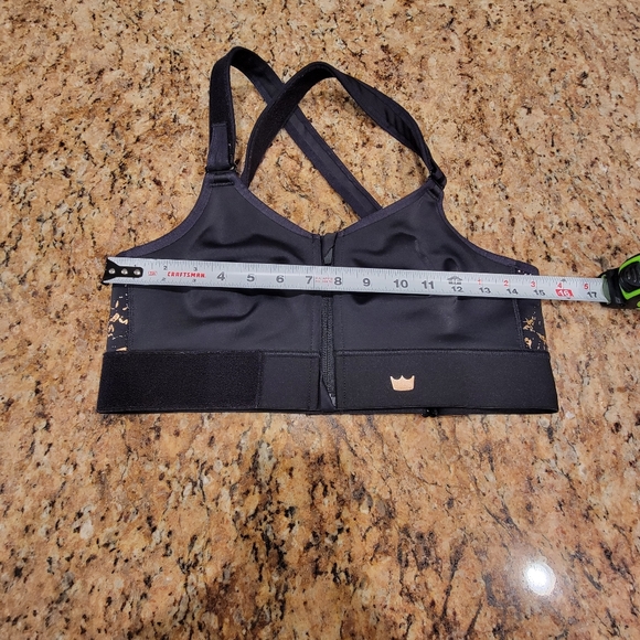 Shefit Flex Sports Bra Medium Impact Black Rose Gold Women's Size Medium - Picture 8 of 12